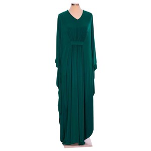 emerald green kaftan