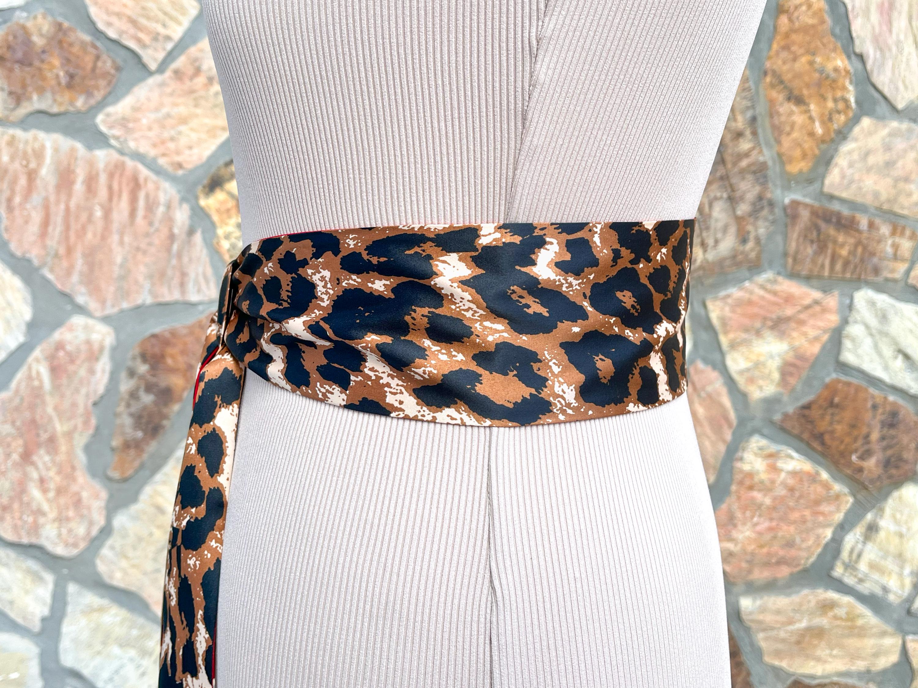 Loeffler Randall Leopard Sash Belt Sash Belts for Women | Diane Kroe main image 2