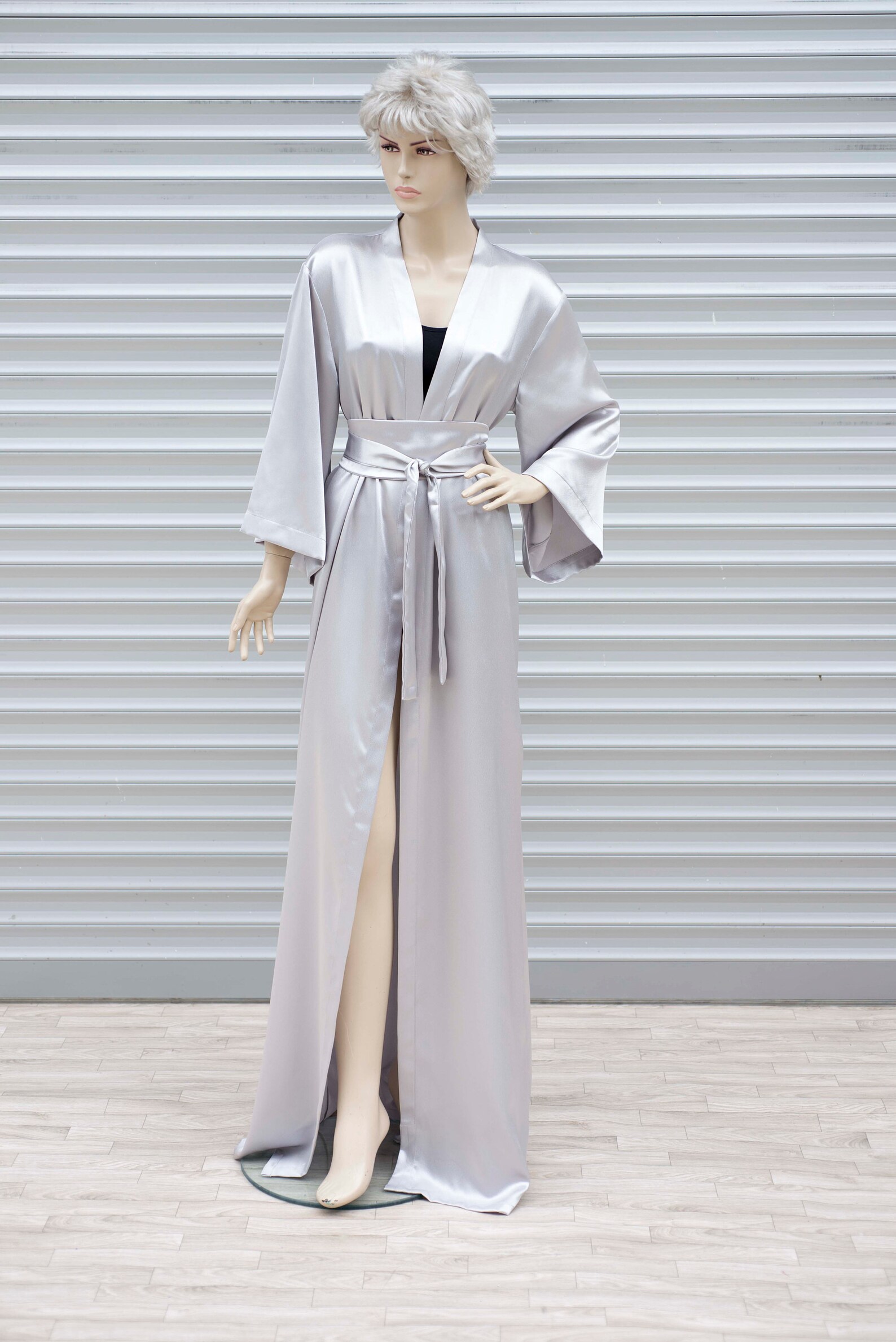 Long Morning Robe long Bridal Robe Kimono Kaftanmorning Etsy UK