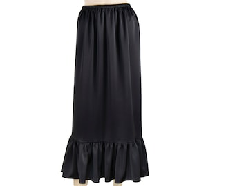 knee length dresses for ladies Lovely Layers Black Dress Extender XL