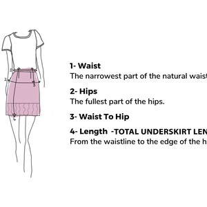 Polkat Dot Skirt Extender Slip, Underskirt, Dress Extender Slip, Lace Top Shirt Extender, Black WITH LENGTH OPTION image 3