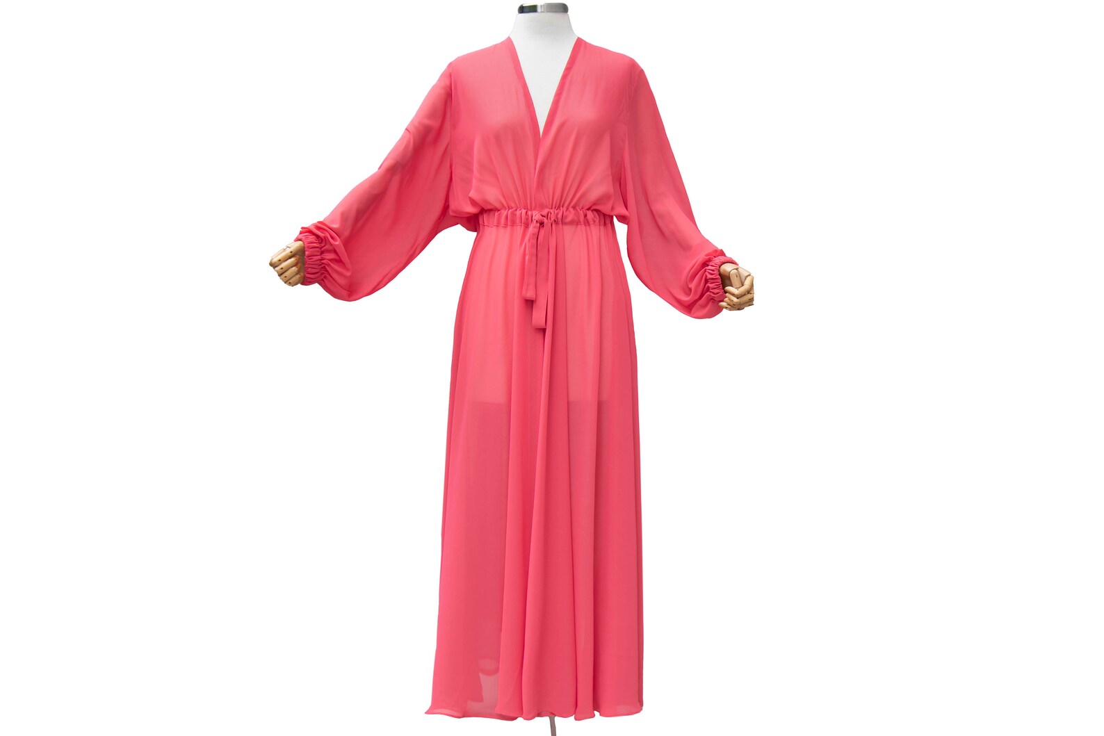 Plus Size Woman Sheer Robe Sheer Morning Robe Sheer Beach Etsy