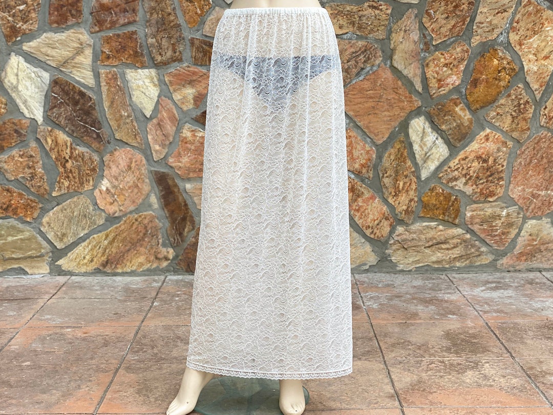 FGBF Skirt Extender Dress Woen Slip Dresses Under Lace Cotton