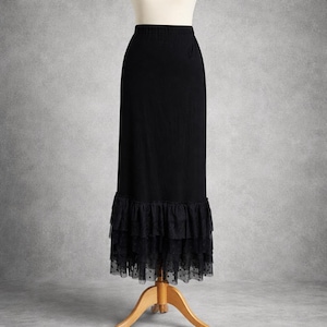 top white bottom black dress Tally Boutique Size Medium Black & White Dress