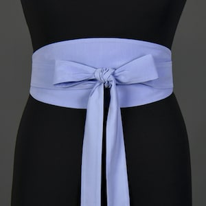 Light Blue, Sky Blue Obi Belt, Sash Corset, Wide Wrap Belt, Sky Blue - Etsy