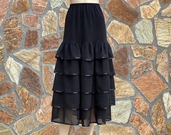 Long Black Lace Skirt Extender - Choose Length + Waist - Etsy