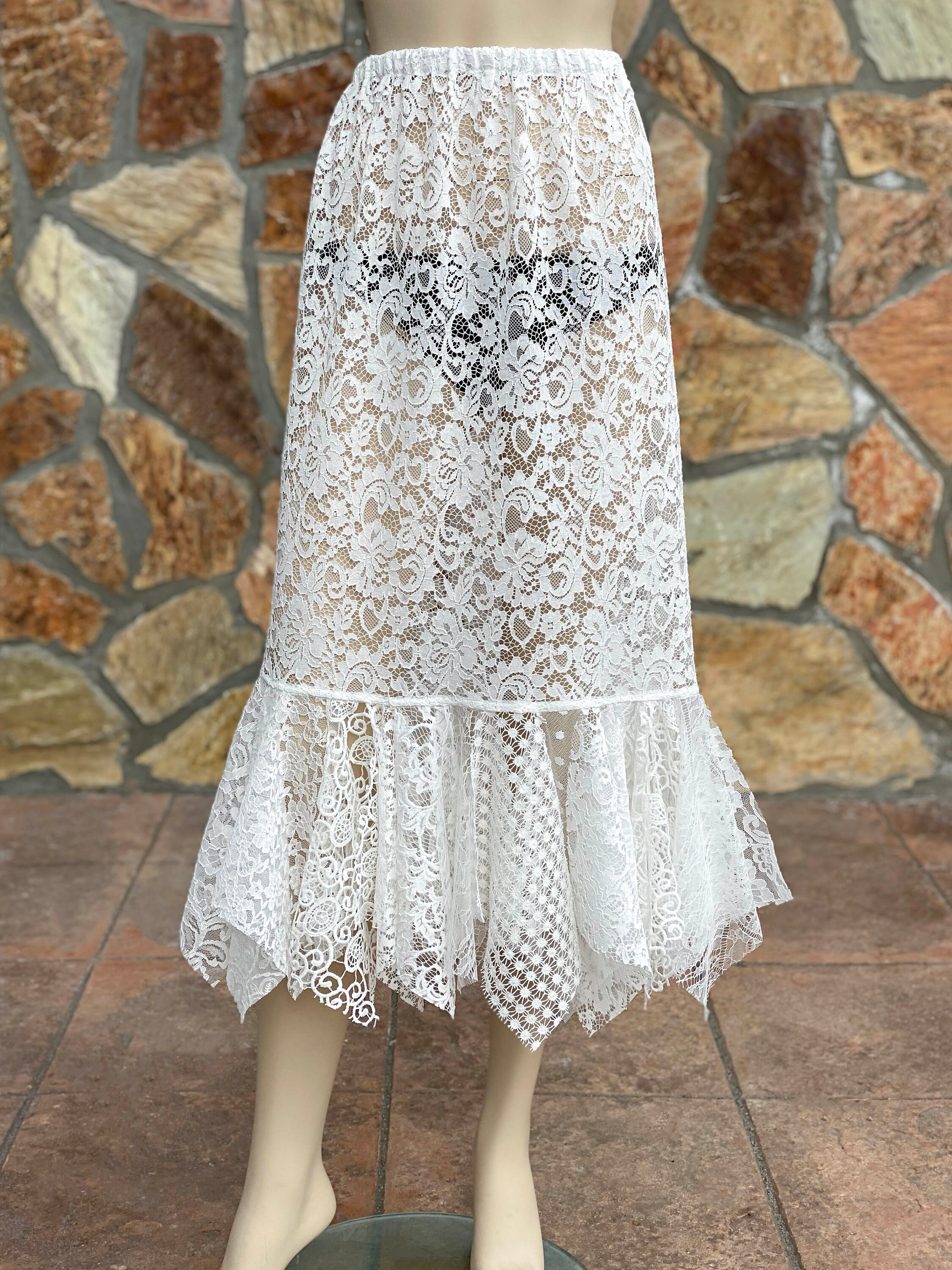 maxi length underskirts