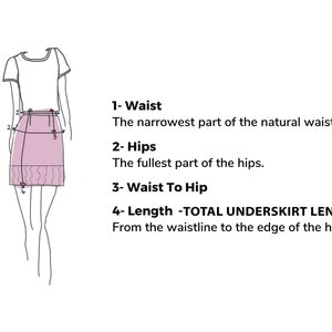 Polkat Dot Skirt Extender Slip, Underskirt, Dress Extender Slip, Lace Top Shirt Extender, Red WITH LENGTH OPTION image 5