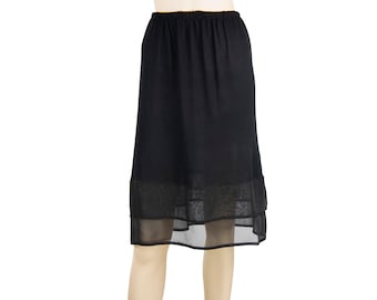 H1L- Modest Opaque Lace Dress Extender FREE SHIP Half Slip *style 1L * Size  S-4XL Plus Size - Etsy