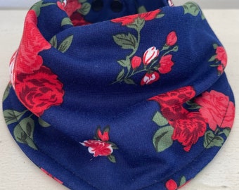 Baby Bandana Bib floral