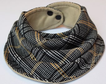 Bandana Bib Plaid