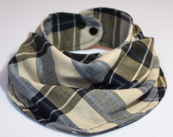 Bandana Bib Plaid