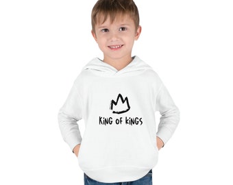 Toddler Pullover Fleece Hoodie king of kings