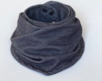 Baby Bandana Bib Soft Jean