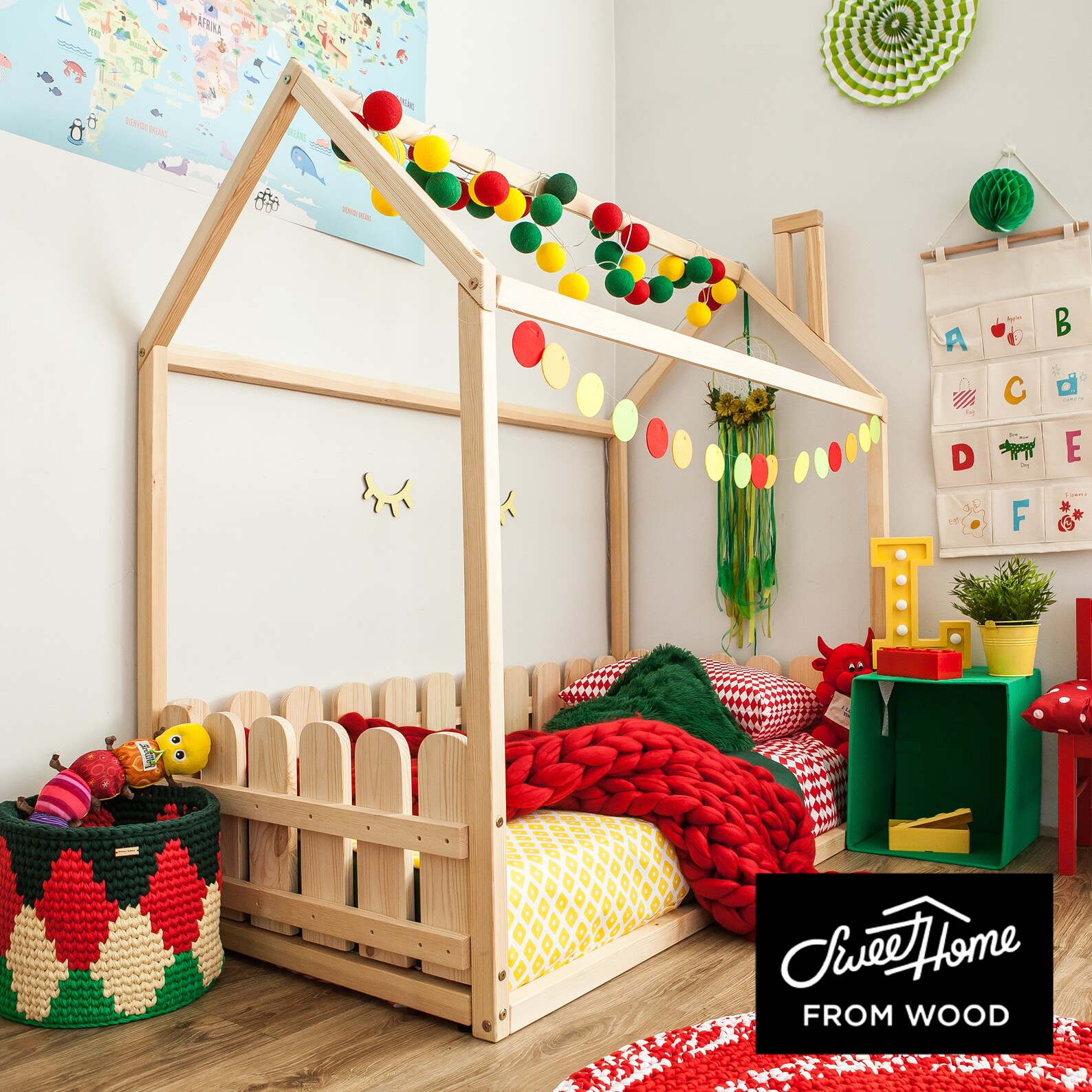 Child Bed Children Bed House Toddler Bed Toddler House Bed Etsy