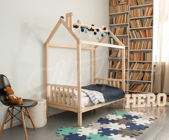childrens house bed frame