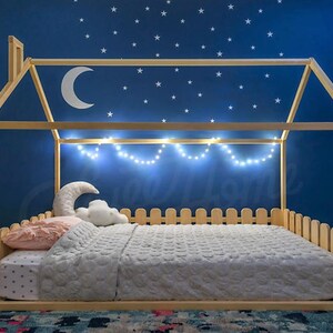 Montessori floor bed, toddler floor bed, toddler house bed, kid bed, bed for toddler, floor bed frame, teepee bed, Montessori bed frame, Montessori bed, house bed frame, house shaped bed, toddler bed, Montessori floor bed, toddler floor bed, toddler