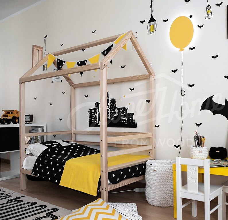 Kid Nursery Frame Bed for Children Nursery Bed Montessori Etsy