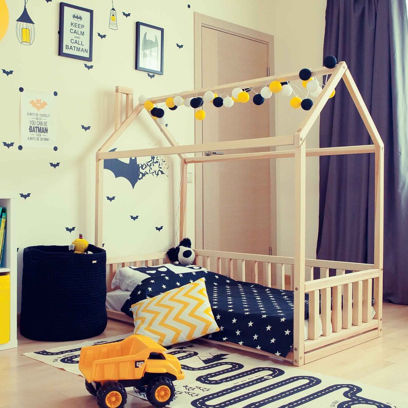 Montessori twin bed, kids bed frame, full bed frame, play room, king bed frame, home decor, room decor, decor, handmade, toys, gift set, Montessori toys, modern, teepee, bed, queen size bed, bedding, kids toys, boys, bedding set, bunk bed, playhouse