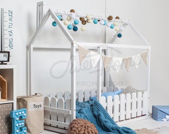 House Bed Toddler Bed Kitchen Tower Climbing Par Sweethomefromwood House Bed Toddler Bed Kitchen Tower Climbing Par Sweethomefromwood