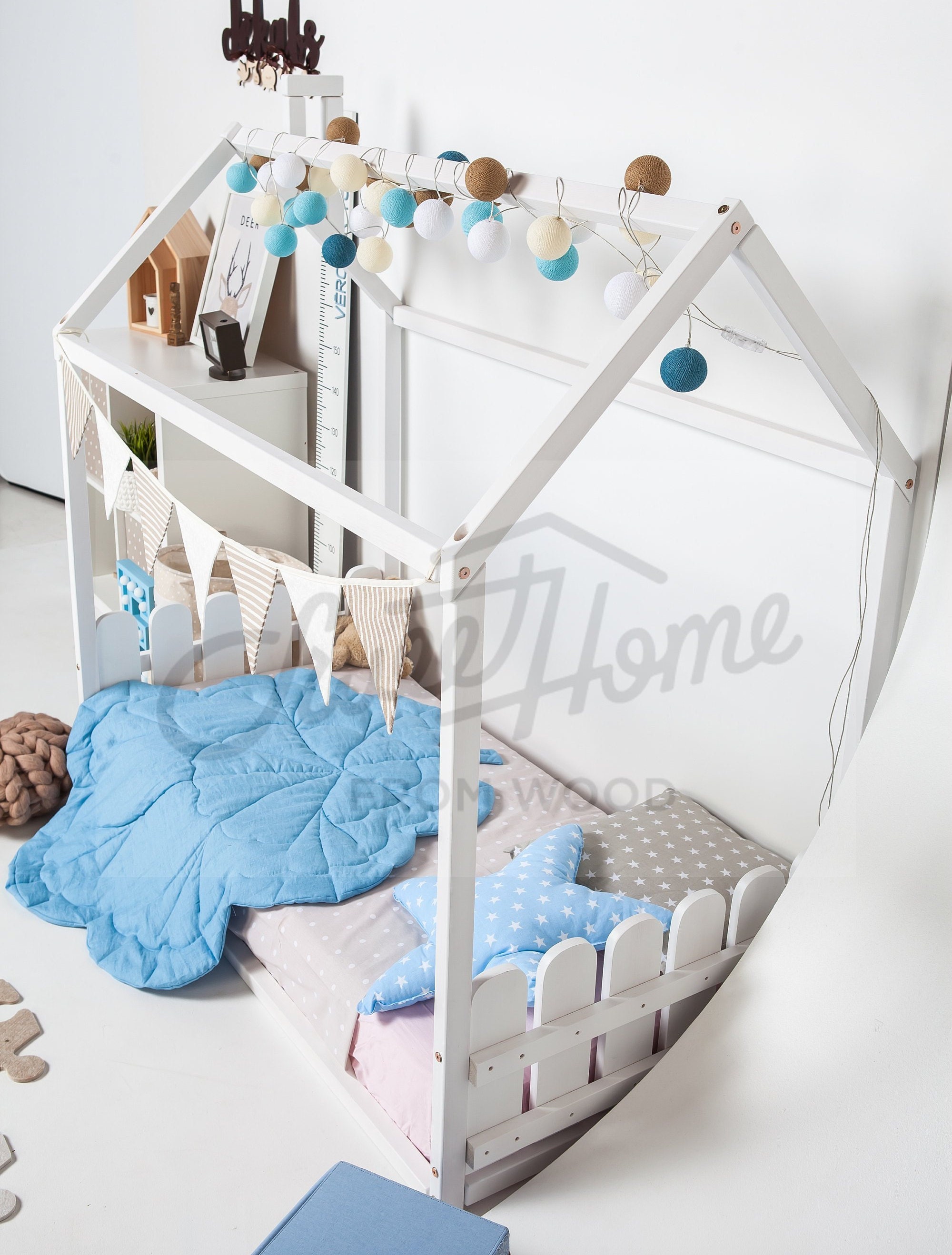 Children Bed Kids Bed FULL Size QUEEN Size Toddler Bed Etsy