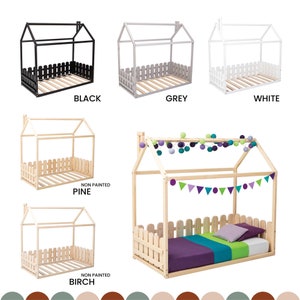 Montessori floor bed, bed frame, platform bed, toddler floor bed, toddler bed, tepee bed, single bed frame, Montessori bed, bed for kid bed, shaped bed frame, platform bed, Montessori floor bed, bed frame, single floor bed, toddler floor bed