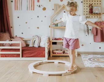 Balance beam set Montessori Toy Montessori Furniture Gifts for daughter Gifts for son Baby mobile Gifts for kids balance board Kids play set