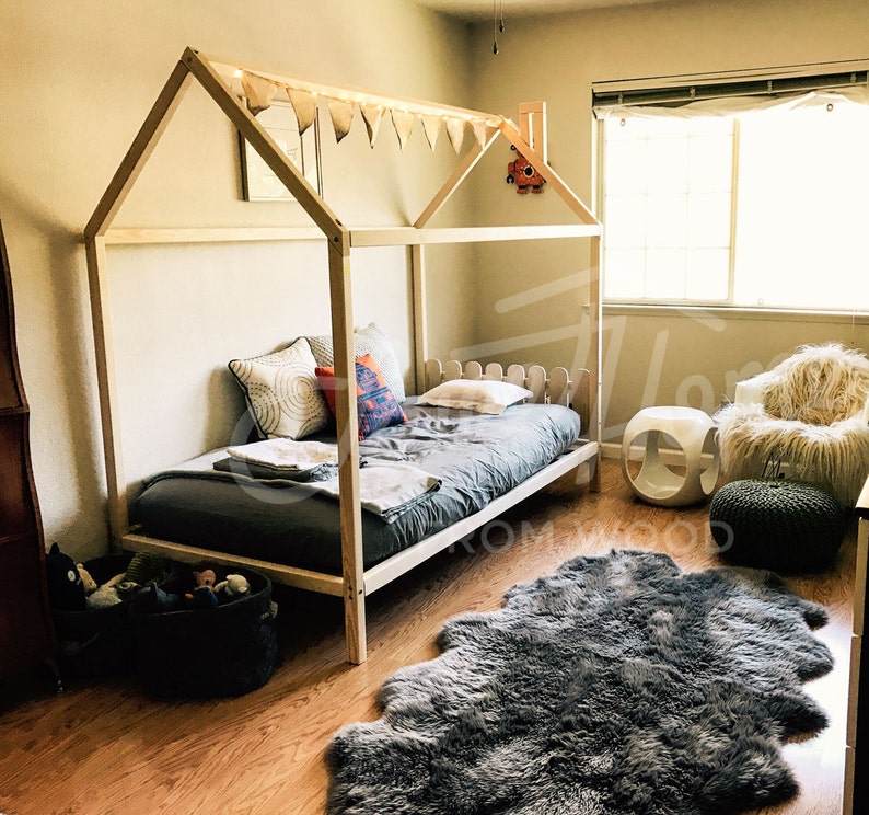 Kids Tee Toddler Bed House Or Frame With Image 0