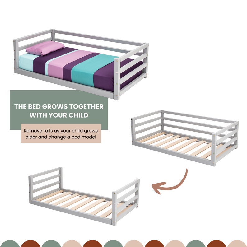 kids bedroom, twin bed frame, wooden bed, pine wooden bed, frame, wood bed, wood style bed, twin bed size, twin bed toddler bed plans, wood bed frame, children furniture, indoor play, kids furniture, full size bed, Montessori toddler