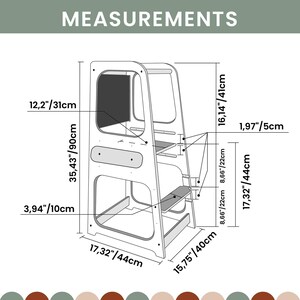 Transformable kitchen step stool, Transformable kitchen helper step stool, transformable kitchen tower, Montessori kitchen tower, Montessori safety stool, Kitchen safety stool, Kitchen helper tower, Step stool, Learning tower, Kitchen help tower