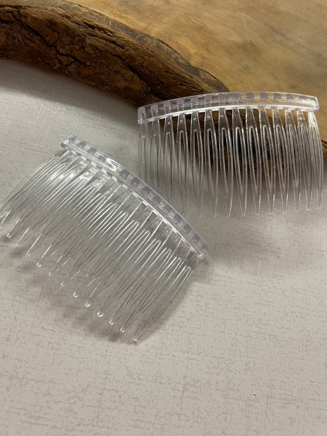 Plastic Veil Comb, Ideal Bridal Veil Comb. Hair Comb for Veil Making or