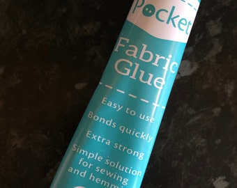 Fabric Glue. Craft Glue. Mixed Media glue. for using as multi-purpose glue. applique glue, scrapbooking glue or sewing adhesive. 50ml tube.