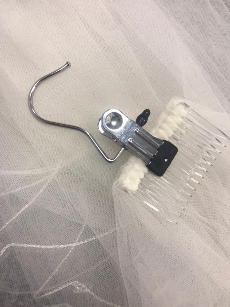 Veil Clip Hanger Storage for Wedding Veil Bridal Veil Etsy UK