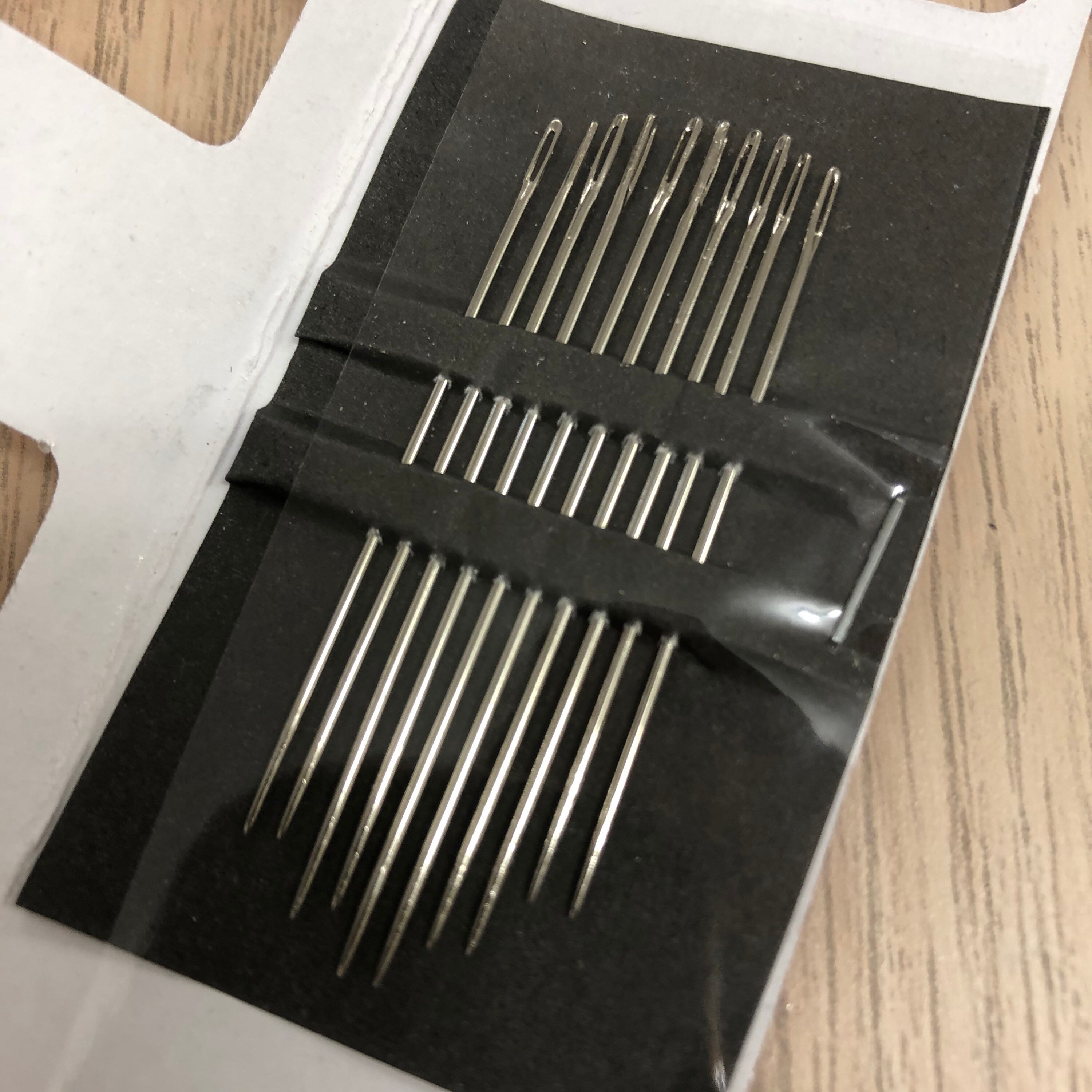 Darning Needles Yarn Darners. Metal Easy Threading Needle Etsy UK