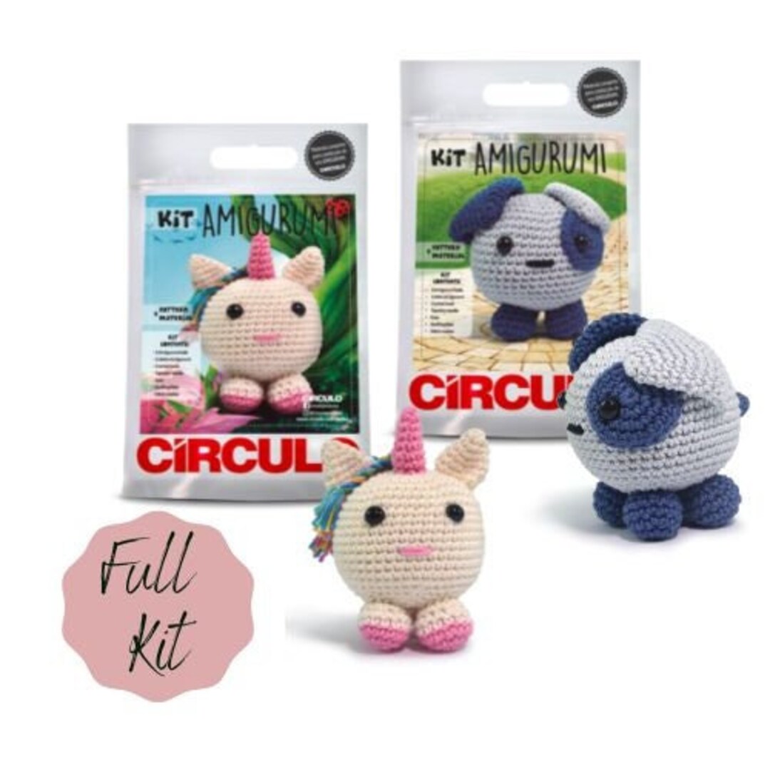 Beginner Crochet Kit. Unicorn Crochet. Easy Dog Crochet. Easy Etsy