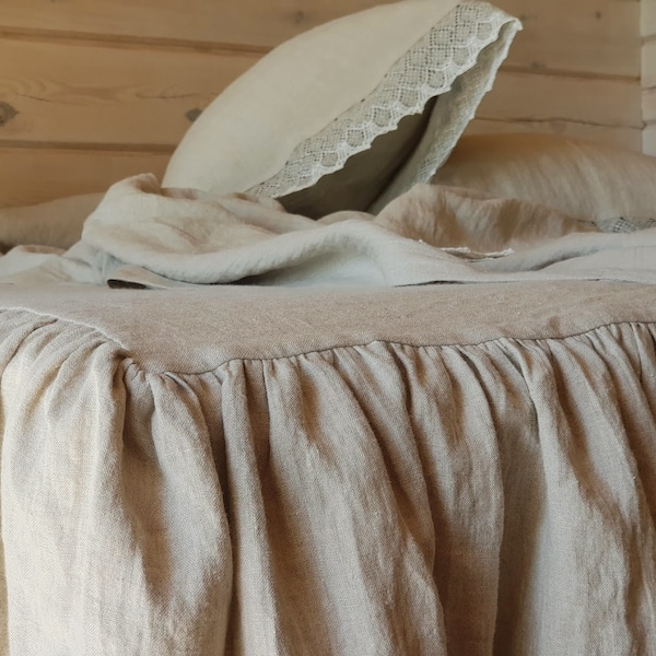 Shabby Chic Bed Skirt Etsy