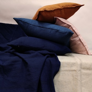 King size navy blue throw shop