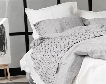 windowpane duvet cover queen