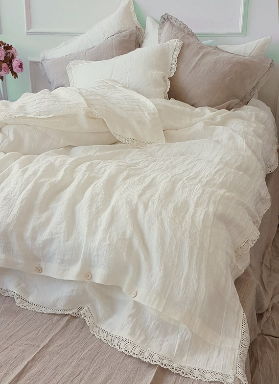 Linen+ Quilted Coverlet in 2023  Comfortable sheets, Sateen sheets, Duvet  bedding