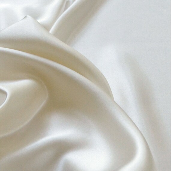 Pure silk FLAT SHEET in offwhite Mulberry silk 19momme Etsy