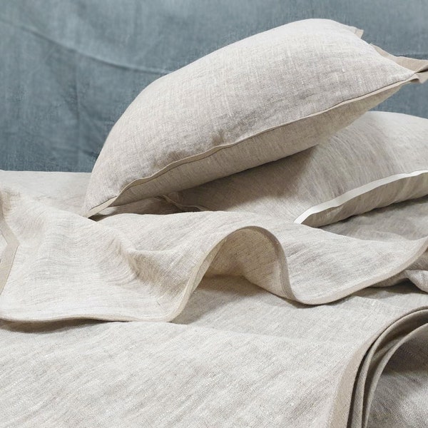 Linen Bedspread Etsy