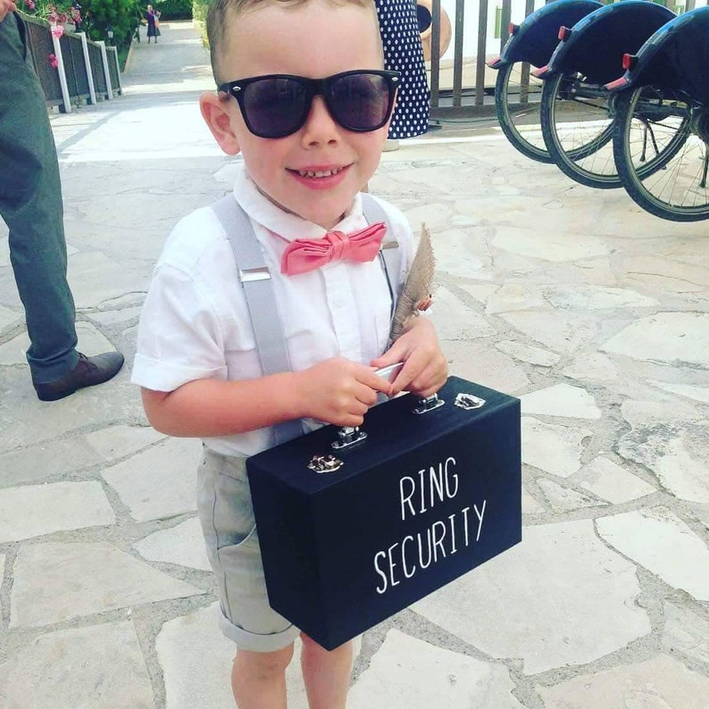 Ring Security Briefcase Child's Ring Security Case Etsy