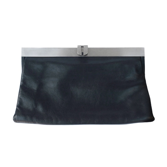 1970s UNGARO blue purse - image 1