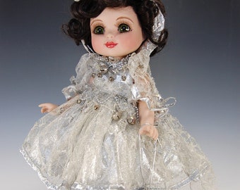 Danbury Mint Porcelain Collector's Doll, Adora Silver Belle