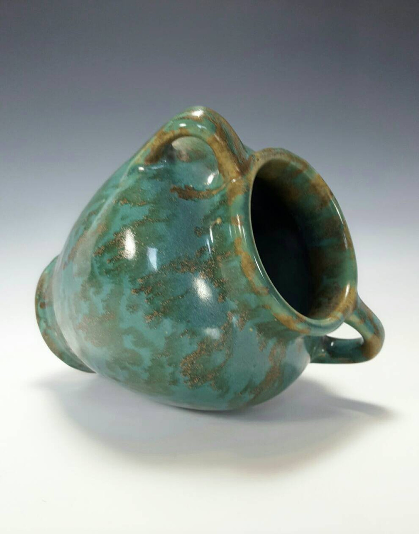 Early Zanesville Stoneware Pottery Neptune Glaze Etsy