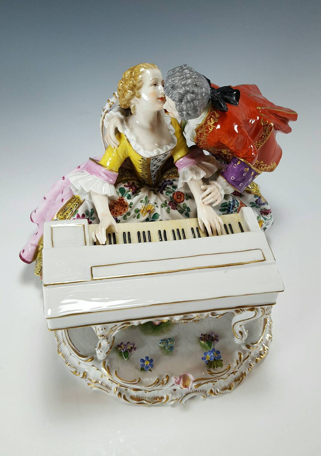 Dressel Kister & Co Musical Couple Porcelain Figurine Large Etsy New