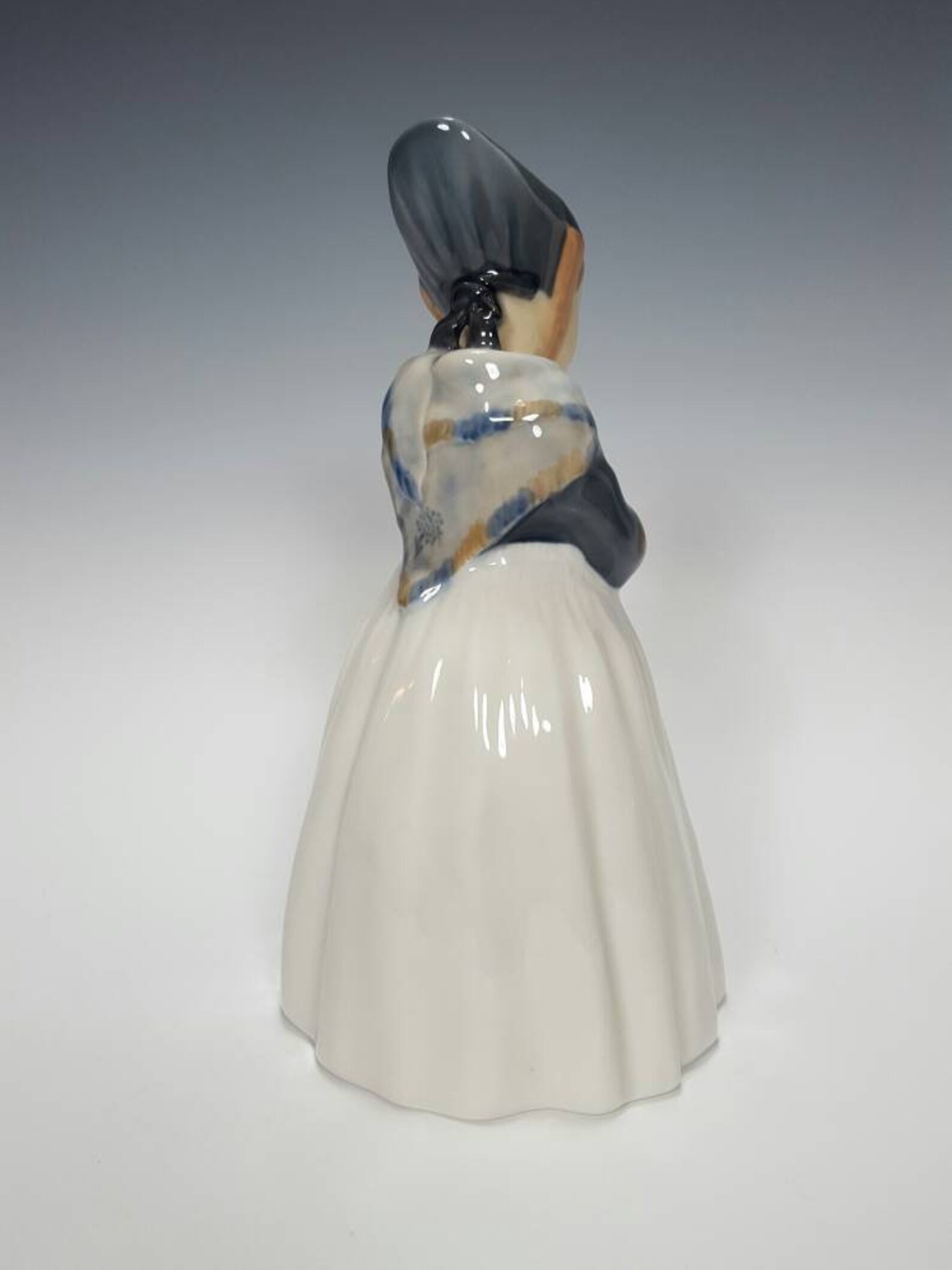 Royal Copenhagen Figurine Standing Amager Girl 1251 by Lotte Etsy UK