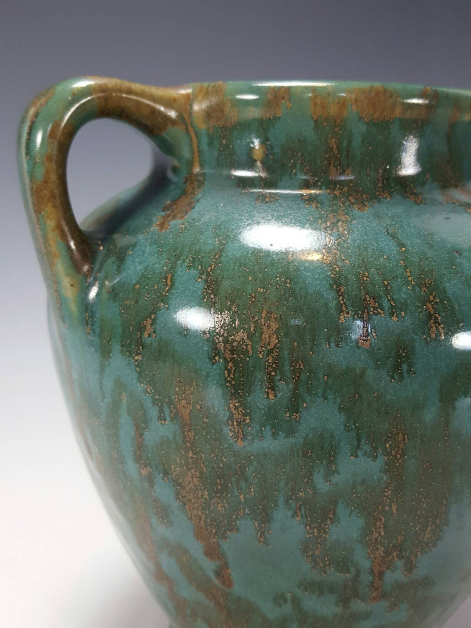 Early Zanesville Stoneware Pottery Neptune Glaze Etsy