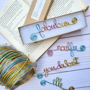 Rainbow Bookmark, back to school, Teacher Appreciation, Secret Sister Gift, Client Gift, Teacher Gift, Book Lovers Gifts, Mothers day gift