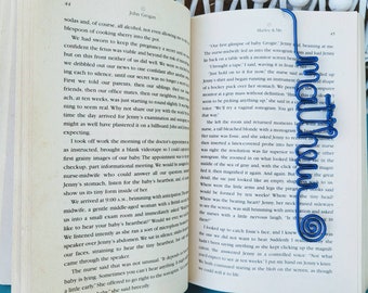 Unique Handmade Custom Bookmark, Stocking Stuffers, Secret Santa, Client Gifts, Teacher Gifts, Book Lovers Gifts, Book Club Gifts